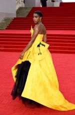 LASHANA LYNCH at No Time to Die World Premiere at Royal Albert Hall in London 09/28/2021