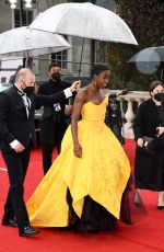 LASHANA LYNCH at No Time to Die World Premiere at Royal Albert Hall in London 09/28/2021