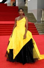 LASHANA LYNCH at No Time to Die World Premiere at Royal Albert Hall in London 09/28/2021