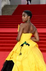 LASHANA LYNCH at No Time to Die World Premiere at Royal Albert Hall in London 09/28/2021