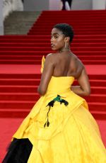 LASHANA LYNCH at No Time to Die World Premiere at Royal Albert Hall in London 09/28/2021