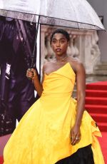 LASHANA LYNCH at No Time to Die World Premiere at Royal Albert Hall in London 09/28/2021