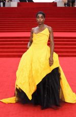 LASHANA LYNCH at No Time to Die World Premiere at Royal Albert Hall in London 09/28/2021