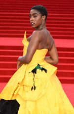 LASHANA LYNCH at No Time to Die World Premiere at Royal Albert Hall in London 09/28/2021