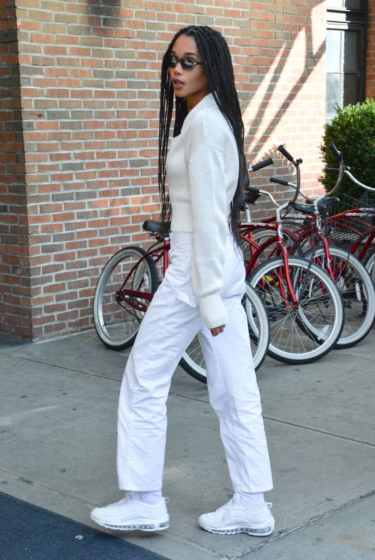 LAURA HARRIER Out and About in New York 09/10/2021