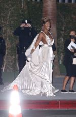 LAVERNE COX Leaves Academy Museum of Motion Pictures Opening Gala in Los Angeles 09/25/2021