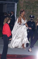 LAVERNE COX Leaves Academy Museum of Motion Pictures Opening Gala in Los Angeles 09/25/2021