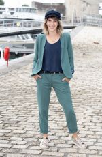 LEA FRANCOIS at Plus Belle La Vie Photocall at 23rd TV Fiction Festival in La Rochelle 09/18/2021