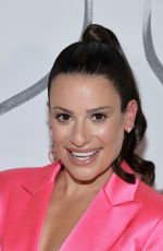 LEA MICHELE at Alice & Olivia Show at New York Fashion Week 09/10/2021