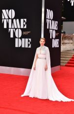 LEA SEYDOUX at No Time to Die World Premiere at Royal Albert Hall in London 09/28/2021