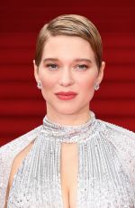 LEA SEYDOUX at No Time to Die World Premiere at Royal Albert Hall in London 09/28/2021