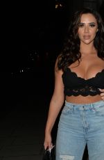 LEXI TAYLOR Arrives at Novikov in London 09/11/2021