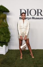 LEYNA BLOOM at Christian Dior: Designer of Dreams Exhibition Opening in New York 0908/2021