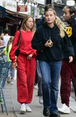 LILA GRACE MOSS Out with Friends in London 09/03/2021