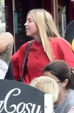 LILA GRACE MOSS Out with Friends in London 09/03/2021