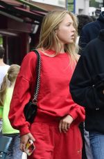 LILA GRACE MOSS Out with Friends in London 09/03/2021
