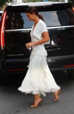 LILY ALDRIDGE Out and About in New York 09/08/2021