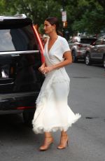 LILY ALDRIDGE Out and About in New York 09/08/2021