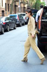 LILY ALDRIDGE Out in New York 09/08/2021