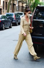 LILY ALDRIDGE Out in New York 09/08/2021