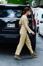 LILY ALDRIDGE Out in New York 09/08/2021