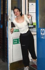 LILY ALLEN at Back Door of a Theatre in London 09/23/2021