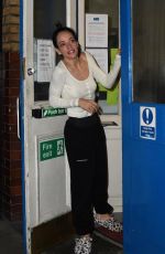 LILY ALLEN at Back Door of a Theatre in London 09/23/2021