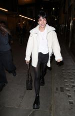 LILY ALLEN Leaves Noel Coward Theatre in London 08/31/2021