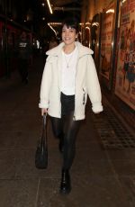 LILY ALLEN Leaves Noel Coward Theatre in London 08/31/2021