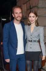 LILY COLLINS at Cartier Clash Dinner 09/21/2021