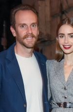 LILY COLLINS at Cartier Clash Dinner 09/21/2021