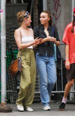 LILY-ROSE DEPP and MARGARET QUALLEY Out in New York 09/05/2021