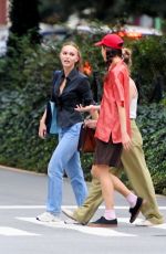 LILY-ROSE DEPP and MARGARET QUALLEY Out in New York 09/05/2021