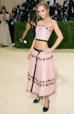 LILY-ROSE DEPP at 2021 Met Gala in New York 09/13/2021