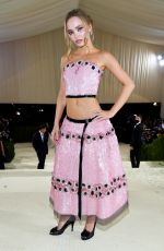 LILY-ROSE DEPP at 2021 Met Gala in New York 09/13/2021