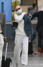 LILY-ROSE DEPP at JFK Airport in New York 09/01/2021