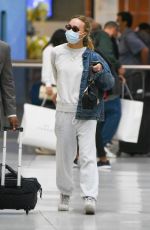 LILY-ROSE DEPP at JFK Airport in New York 09/01/2021