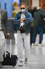 LILY-ROSE DEPP at JFK Airport in New York 09/01/2021