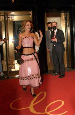 LILY-ROSE DEPP Heading to Met Gala 2021 in New York 09/13/2021