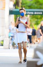 LILY-ROSE DEPP Out and About in New York 09/19/2021