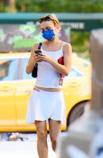 LILY-ROSE DEPP Out and About in New York 09/19/2021