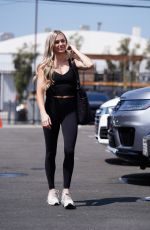 LINDSAY ARNOLD Arrives at DWTS Rehearsal in Los Angeles 09/07/2021