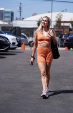 LINDSAY ARNOLD at Dancing With The Stars Rehearsal Studio in Hollywood 09/09/2021