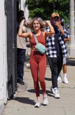 LINDSAY ARNOLD Leaves Dancing With The Stars Rehearsal in Los Angeles 09/21/2021