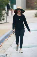 LISA RINNA Out Hiking at TreePeople Park in Beverly Hills 09/26/2021