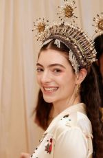 LORDE at 2021 Met Gala in New York 09/13/2021