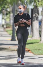 LORI HARVEY Heading to a Speech Class in Beverly Hills 08/31/2021