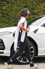 LORI HARVEY Leaves Pilates Class in West Hollywood 09/02/2021