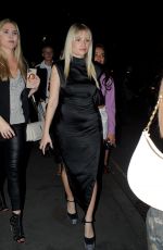 LOTIE MOSS Leaves Mandrake Hotel in London 09/22/2021