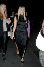 LOTIE MOSS Leaves Mandrake Hotel in London 09/22/2021